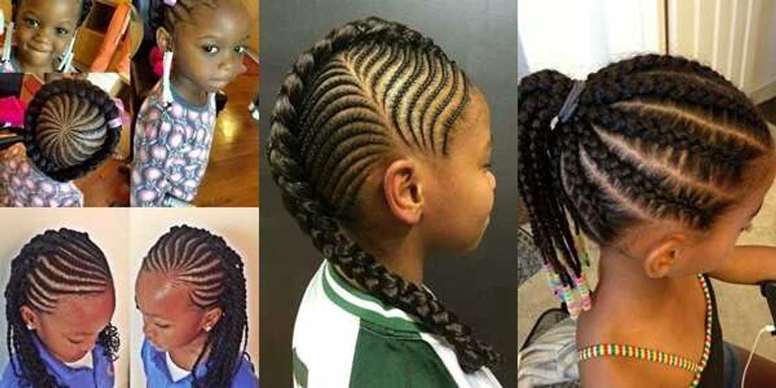 Pictures of Ghana braids styles