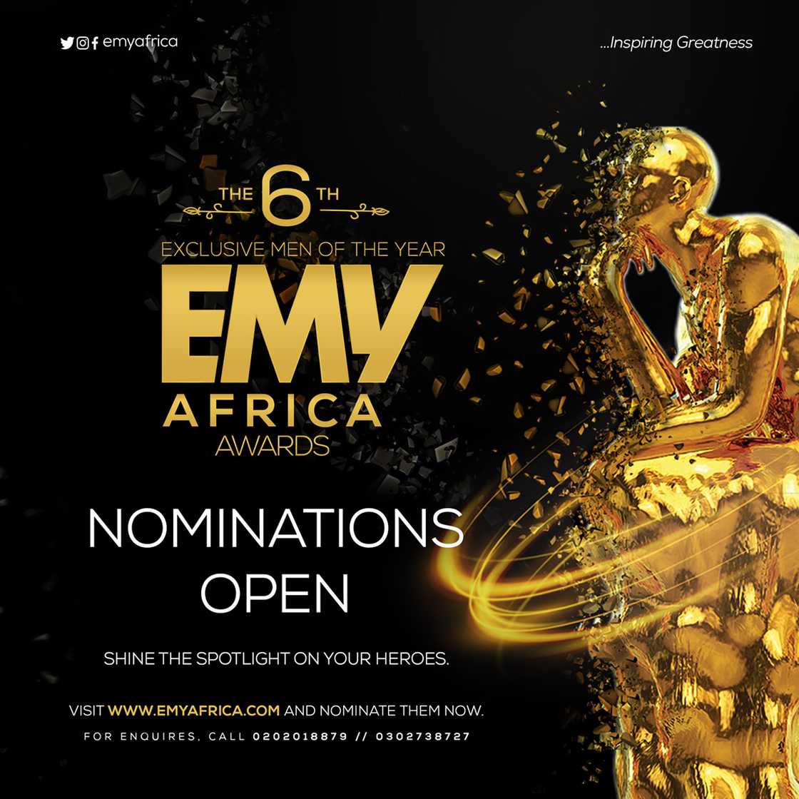 6th EMY Africa Awards 2021 nominations opened for entries 6th EMY Africa Awards 2021 nominations opened for entries
