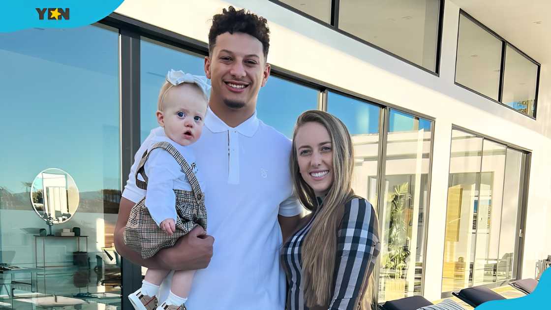 Patrick and Brittany with their first daughter Patrick and Brittany with their first daughter