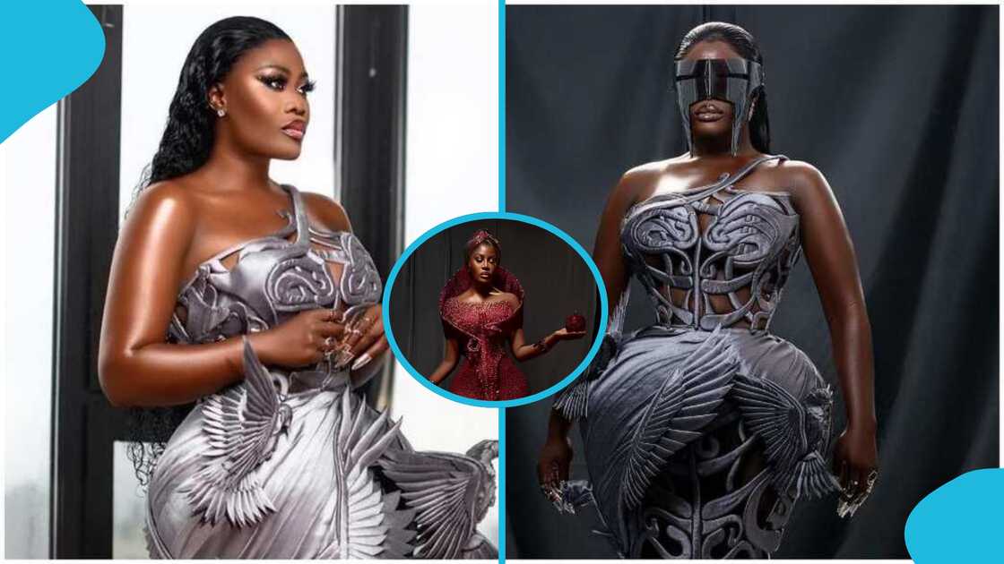Nana Akua Addo, Ghanaian fashion icon, Peller and Jarvis wedding, mermaid gown, wedding fashion, celebrity fashion
