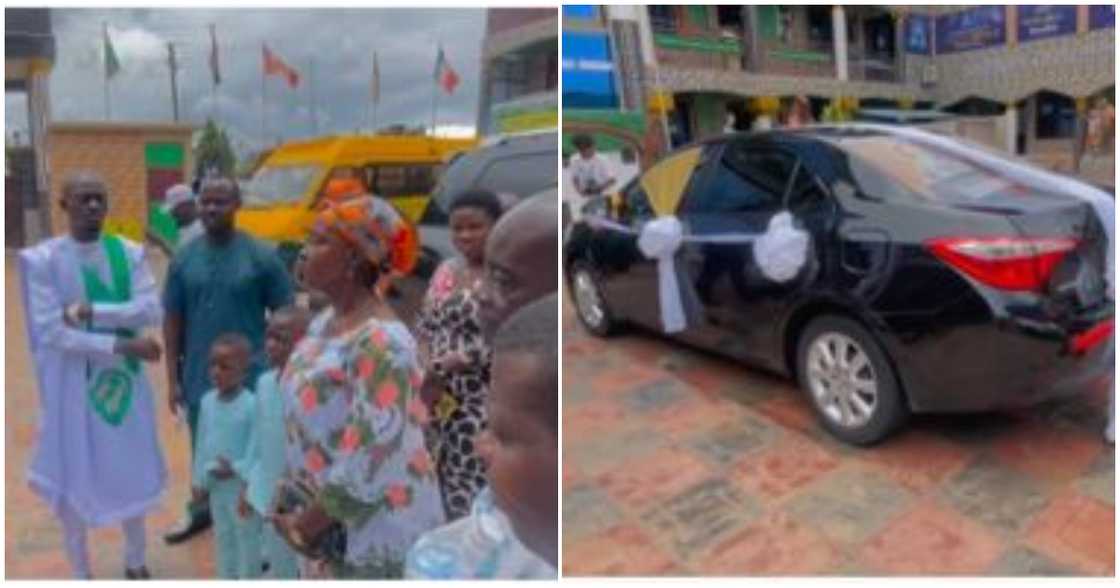 Lil Win surprises his mother with a brand new car Lil Win surprises his mother with a brand new car