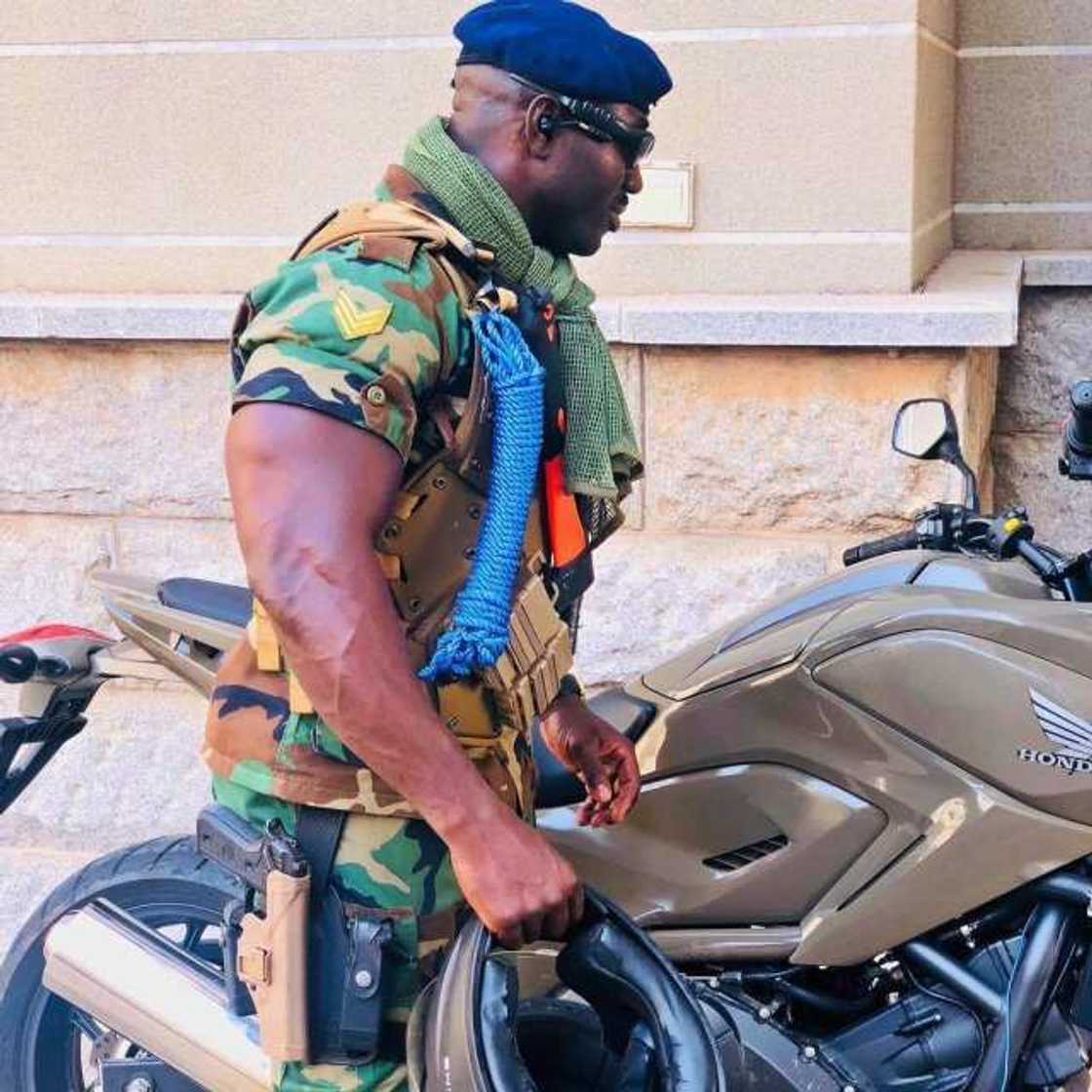 Meet the Ghanaian soldier declared the strongest man in Africa