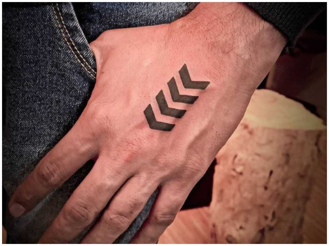 Hand tattoos for men Hand tattoos for men