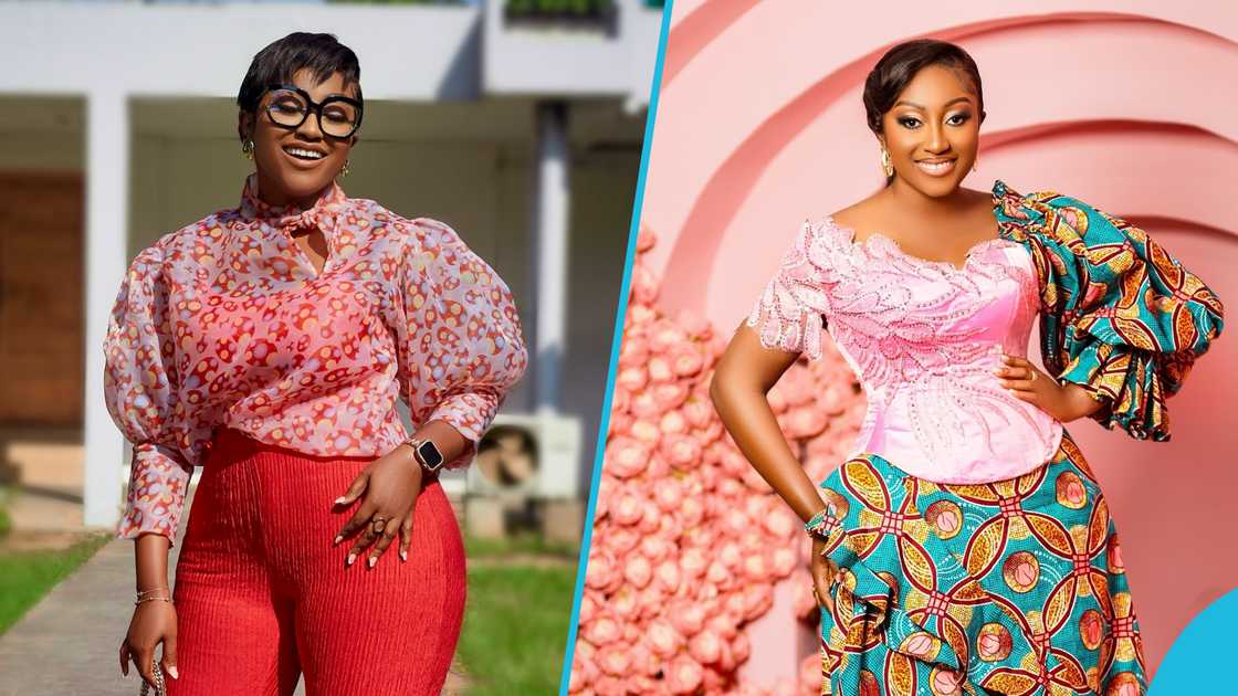 Anita Akuffo, Esther Robert, Celebrity Sisters, Anita Akuffo's African print styles, GMB Queens, Miss Malaika contestants, Celebrity styles, Ghanaian fashion designers Anita Akuffo, Esther Robert, Celebrity Sisters, Anita Akuffo's African print styles, GMB Queens, Miss Malaika contestants, Celebrity styles, Ghanaian fashion designers