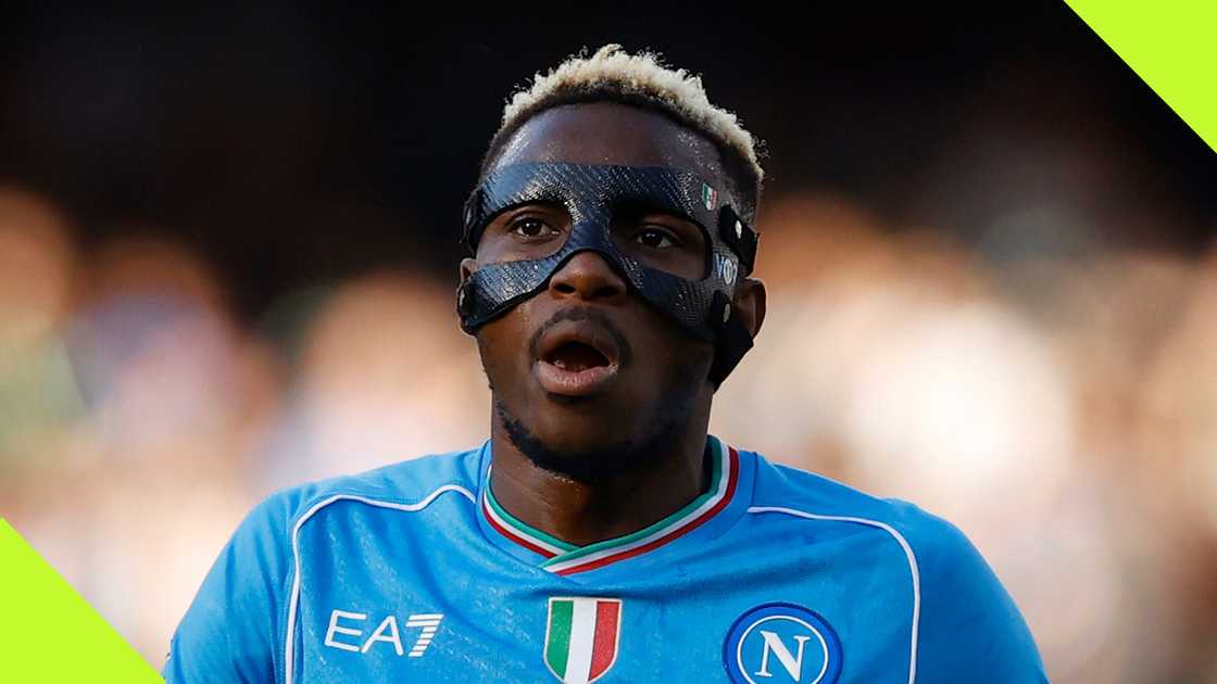 Victor Osimhen, Etim Esin, Napoli, Nigeria, Super Eagles, Transfer. Victor Osimhen, Etim Esin, Napoli, Nigeria, Super Eagles, Transfer.