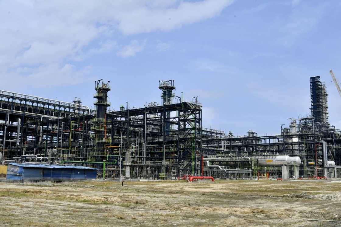 The refinery, inaugurated last year, has been built by Aliko Dangote, ranked by Forbes as Africa's richest man