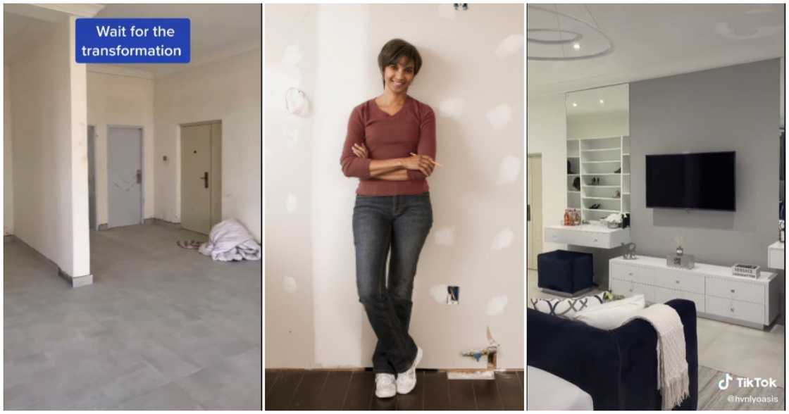 A TikToker shares how she transformed an empty space into a fully furnished room A TikToker shares how she transformed an empty space into a fully furnished room