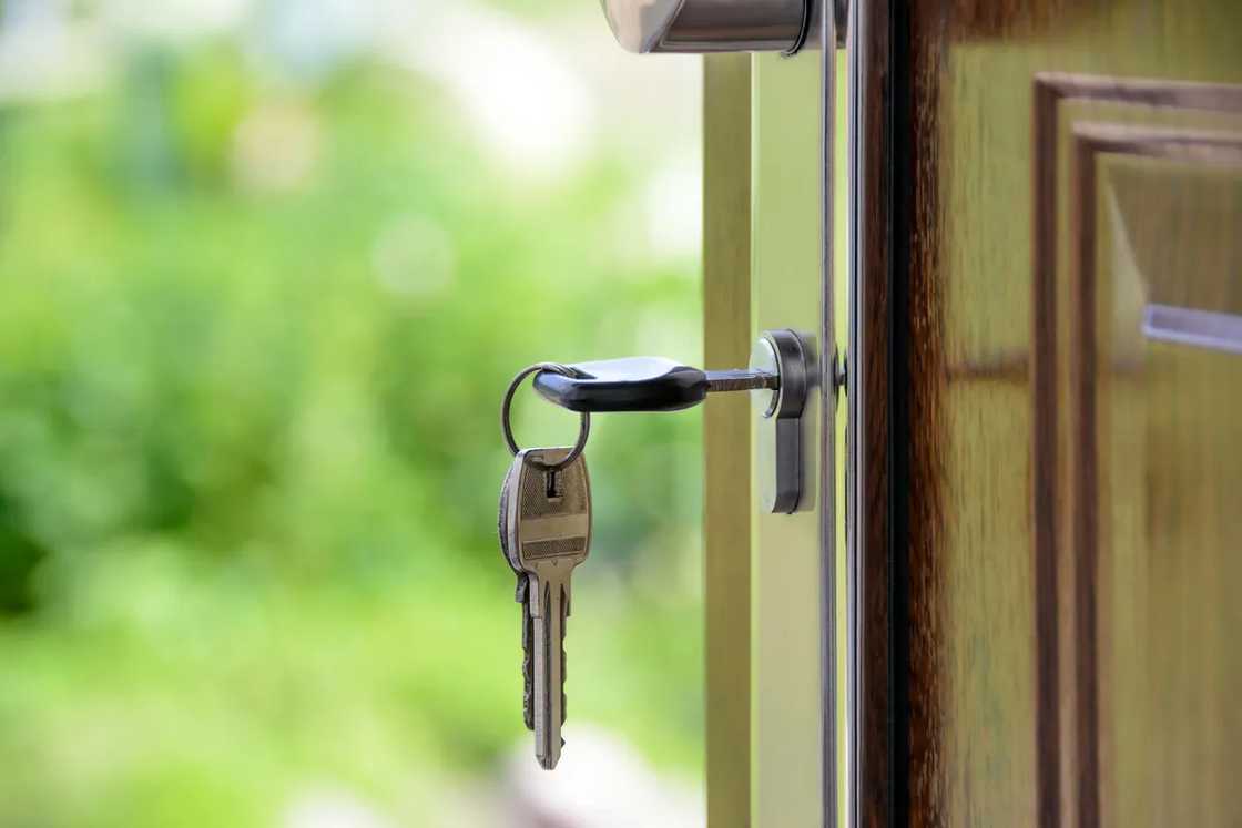 Key in the door