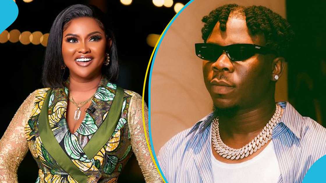 Nana Ama McBrown, Stonebwoy, Nana Ama McBrown and Stonebwoy, Nana Ama McBrown hails Stonebwoy, Nana Ama McBrown speaks about Stonebwoy, Onua Showtime Nana Ama McBrown, Stonebwoy, Nana Ama McBrown and Stonebwoy, Nana Ama McBrown hails Stonebwoy, Nana Ama McBrown speaks about Stonebwoy, Onua Showtime