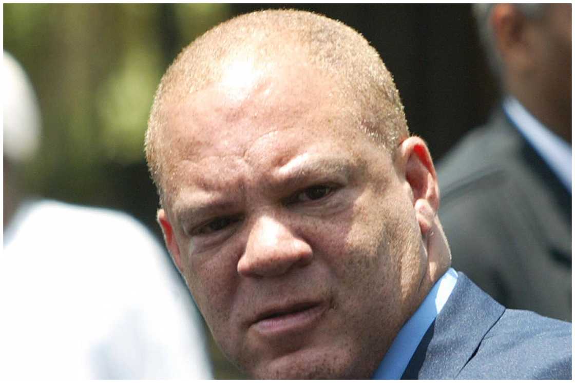 Rev. Robert Robinson, Sr., son of the late Ray Charles, attends the funeral of recording artist Ray Charles Rev. Robert Robinson, Sr., son of the late Ray Charles, attends the funeral of recording artist Ray Charles