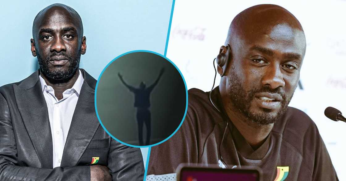 Otto Addo's funny reaction to Jordan's winning goal Otto Addo's funny reaction to Jordan's winning goal