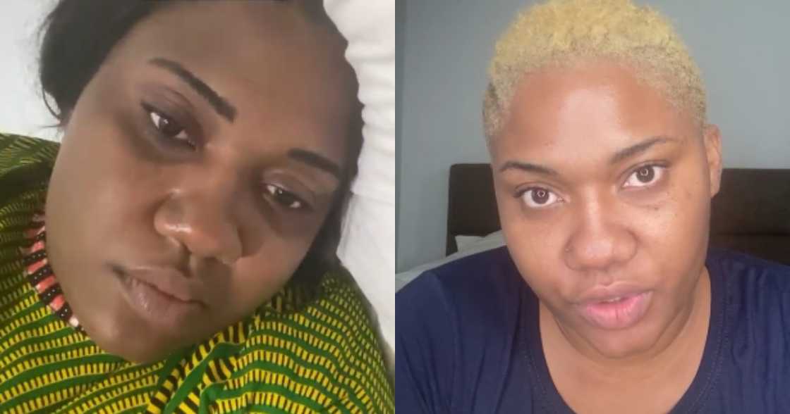 Whatever it is, we overcome - Abena Korkor stirs emotions as she receives medical care after relapse Whatever it is, we overcome - Abena Korkor stirs emotions as she receives medical care after relapse