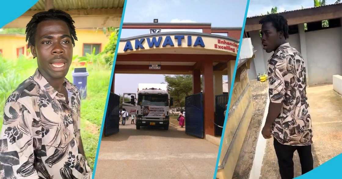 Ghanaian man, hospital toilet fee, St. Dominic Hospital, toilet facilities, GHS, Ghana Ghanaian man, hospital toilet fee, St. Dominic Hospital, toilet facilities, GHS, Ghana