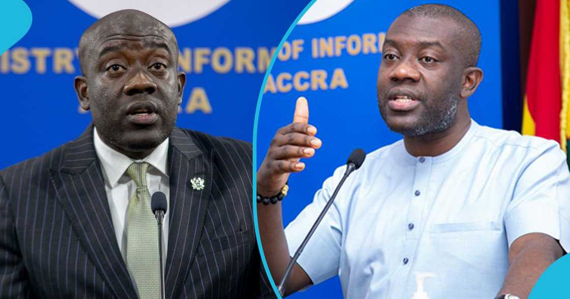 A collage of Kojo Oppong Nkrumah A collage of Kojo Oppong Nkrumah