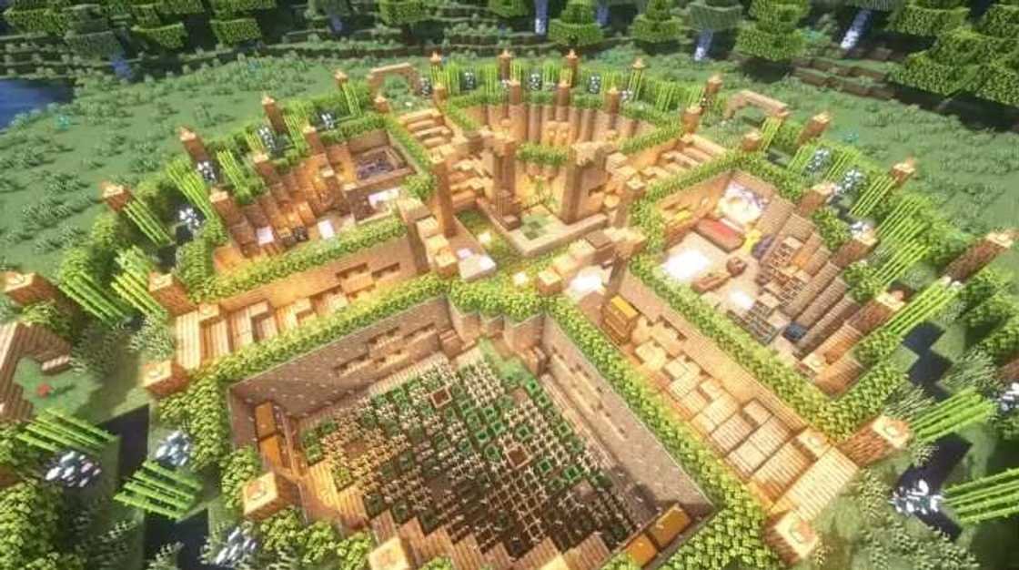 Minecraft garden ideas Minecraft garden ideas
