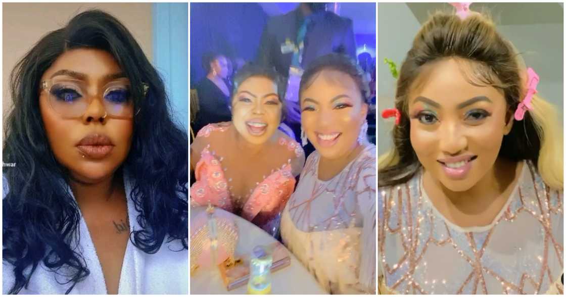 Afia Schwar and Diamond Appiah Afia Schwar and Diamond Appiah