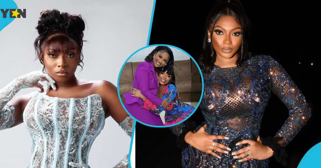 Nana Ama McBrown and S3fa Nana Ama McBrown and S3fa