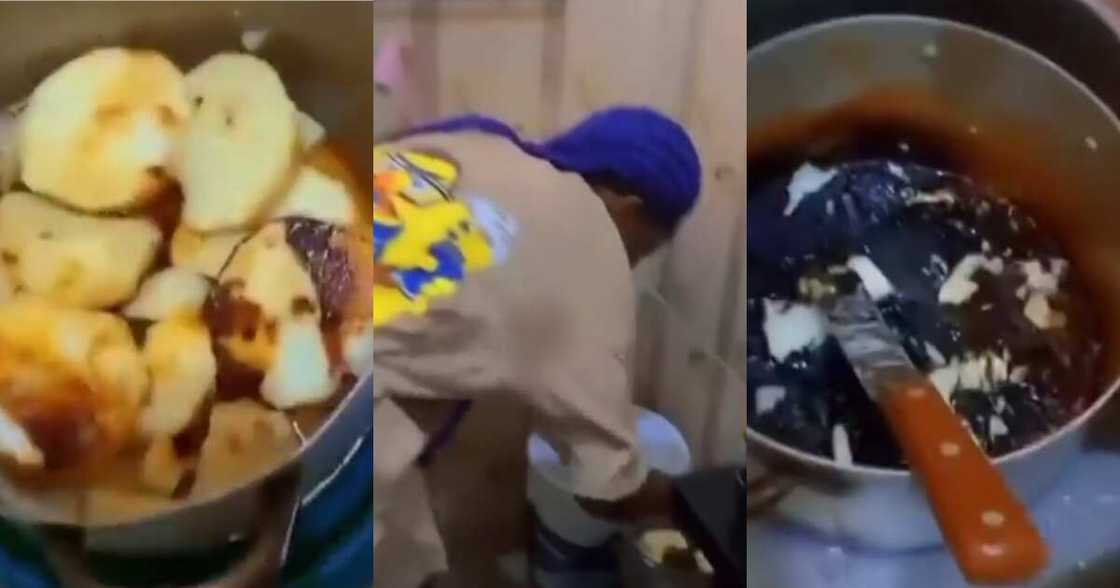 Lady cooking Lady cooking