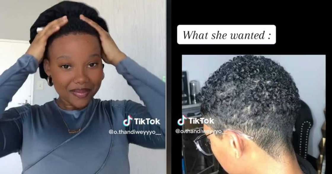 Woman gets hairstyle resembling Rebecca Malope