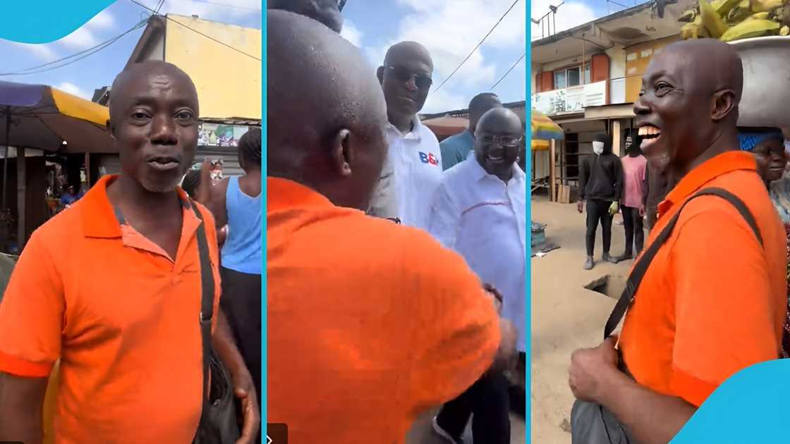 Ghanaian Man, Delight, Handshake, Dr Bawumia, NPP, Election 2024 Ghanaian Man, Delight, Handshake, Dr Bawumia, NPP, Election 2024