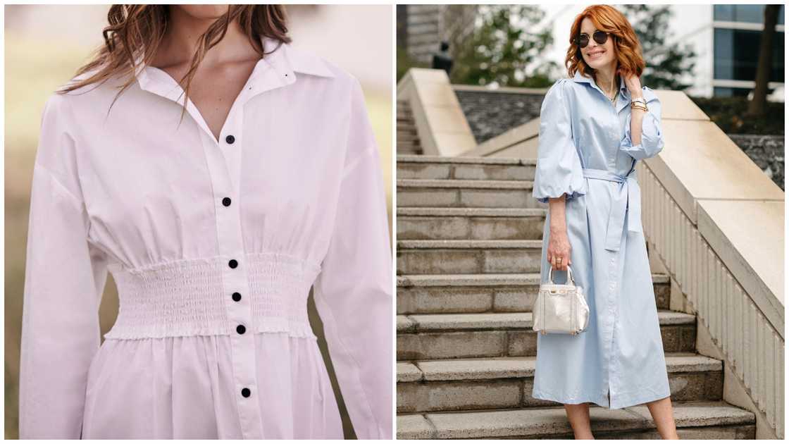 shirt gown styles shirt gown styles