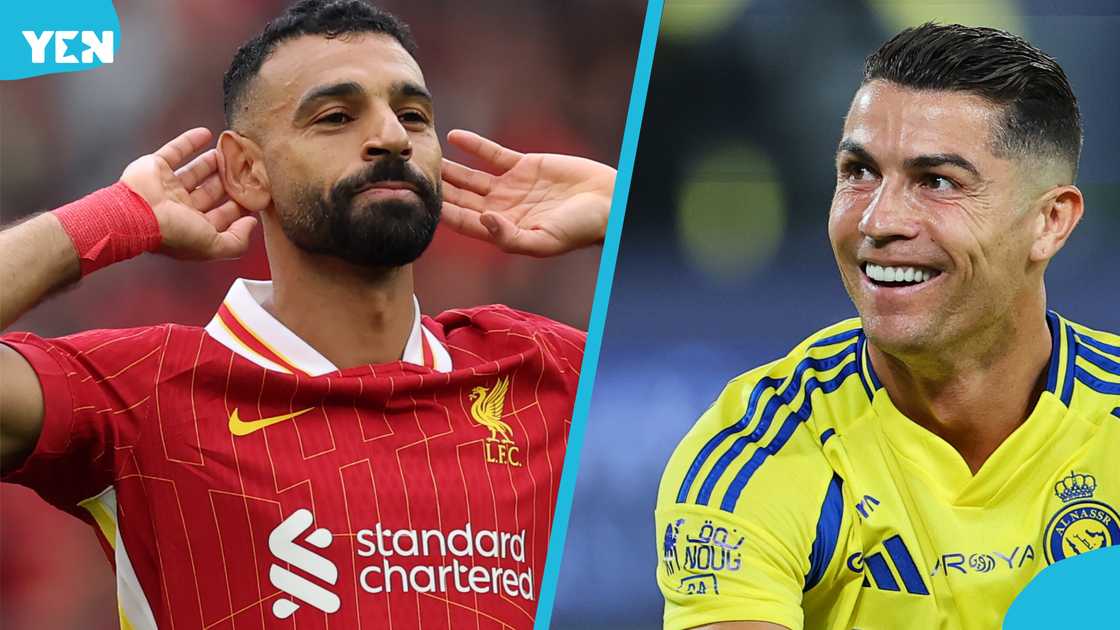 Mohamed Salah, Cristiano Ronaldo, Liverpool, Al-Nassr Mohamed Salah, Cristiano Ronaldo, Liverpool, Al-Nassr