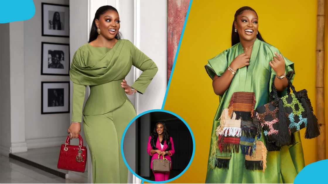 Jackie Appiah, Ghanaian actress, Joselyn Dumas, Celebrity Styles, Designer Bags ,Ghanaian Style influencers, Jackie Appiah's designer bags Jackie Appiah, Ghanaian actress, Joselyn Dumas, Celebrity Styles, Designer Bags ,Ghanaian Style influencers, Jackie Appiah's designer bags