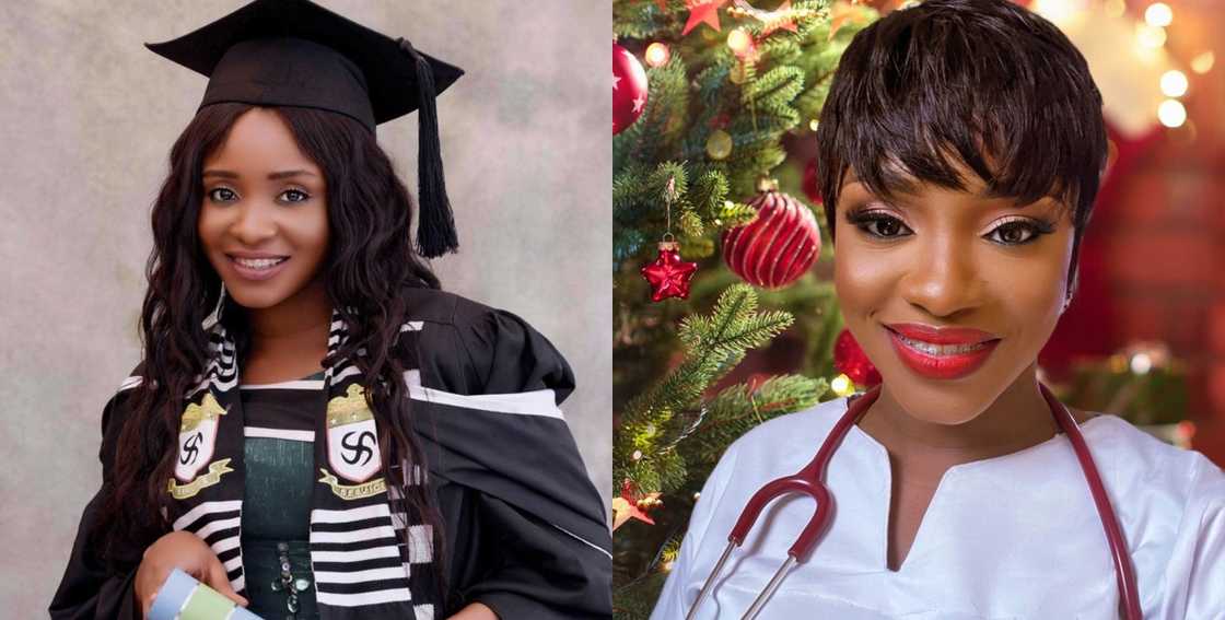 Ghanaian Medical Doctor Hannah-Lisa Tetteh who now has an MBA