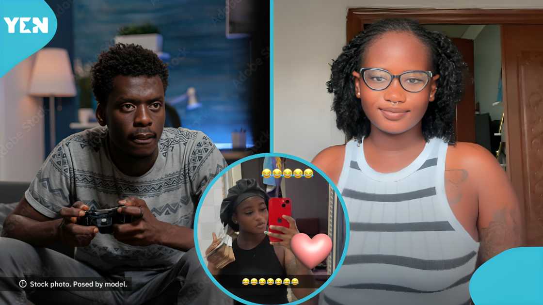 Ghana, relationship, surprise, Christmas gift, boyfriend, bundle of money, Ghana cedis, love, people