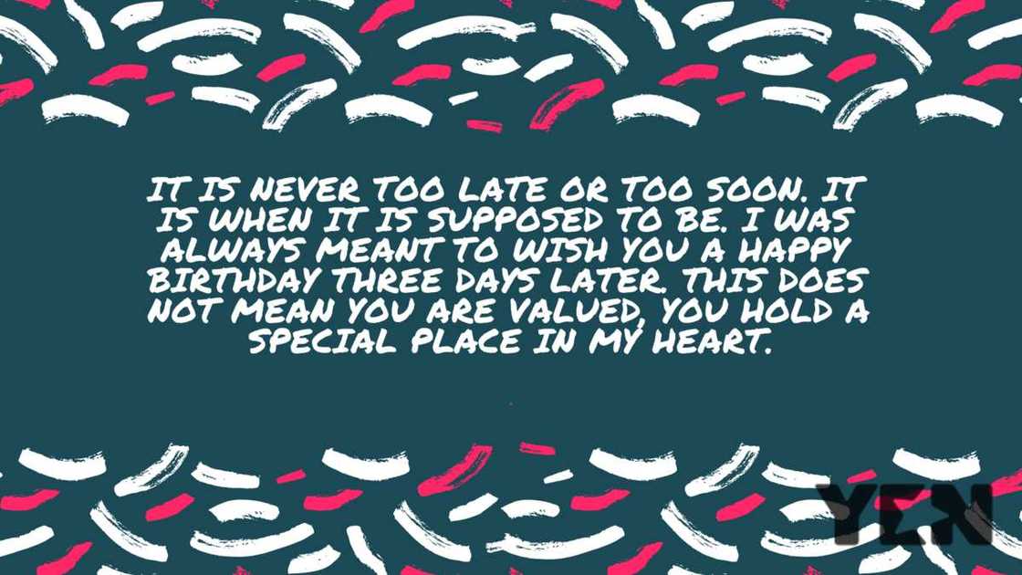 belated birthday wishes belated birthday wishes