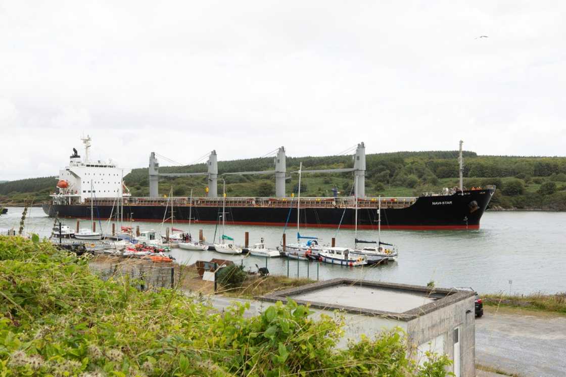 The Panama-flagged Navi Star carries one of the first shipments to leave Ukraine under the deal The Panama-flagged Navi Star carries one of the first shipments to leave Ukraine under the deal