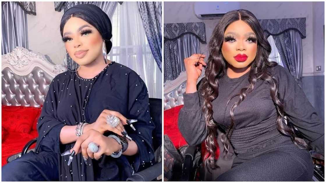 Photos of Bobrisky.