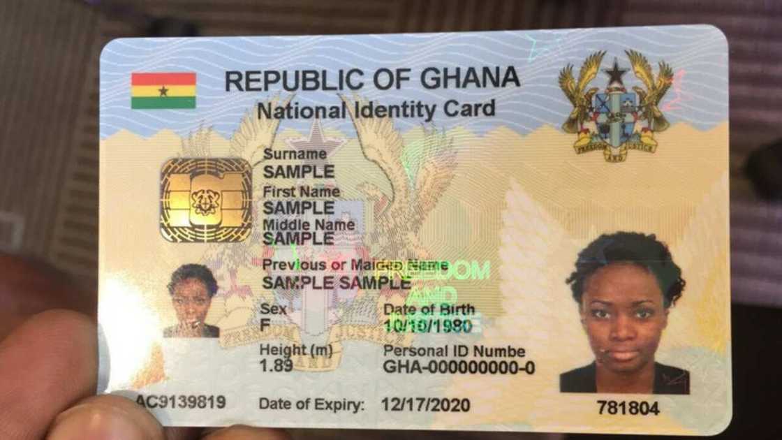 Ghana card