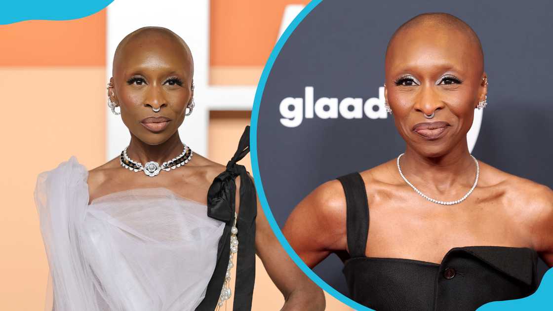 Cynthia Erivo at the Vanity Fair Oscar Party Hosted By Radhika Jones and the Annual GLAAD Media Awards at The Beverly Hilton Cynthia Erivo at the Vanity Fair Oscar Party Hosted By Radhika Jones and the Annual GLAAD Media Awards at The Beverly Hilton