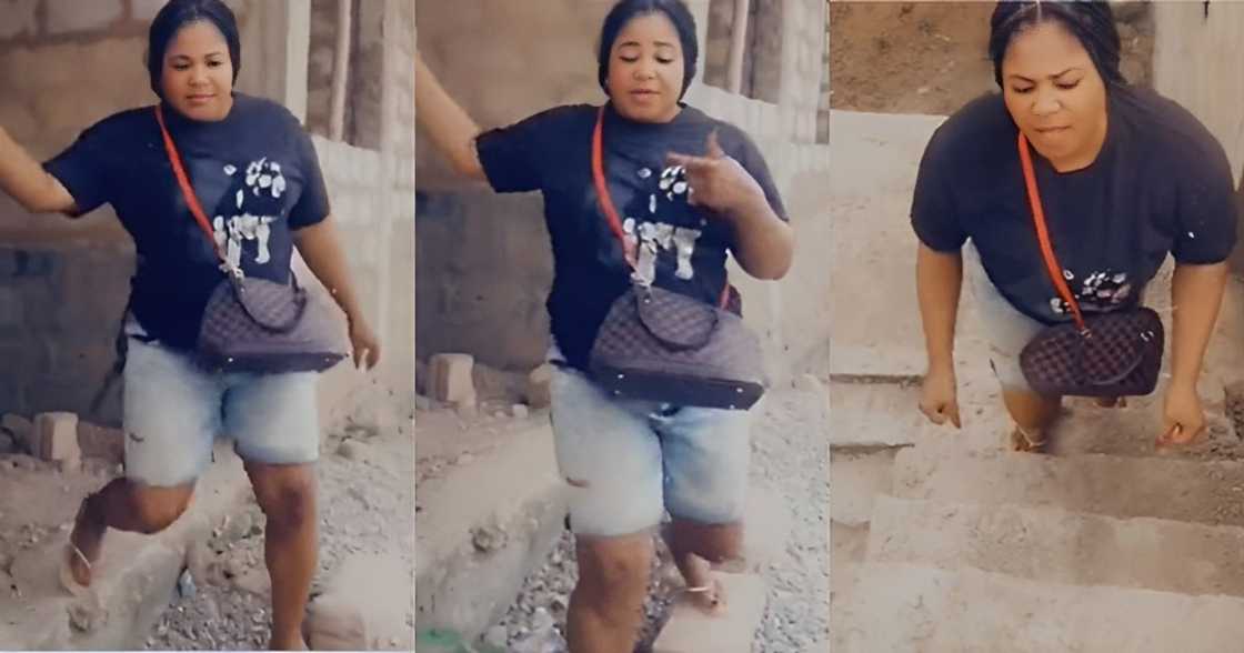 Hardworking Ghanaian Lady Builds First House: "Stop Depending On Men, A Woman Can Also Make It" Hardworking Ghanaian Lady Builds First House: "Stop Depending On Men, A Woman Can Also Make It"