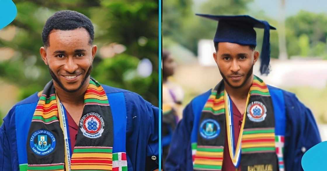 Proud moment, Ghanaian security man, first degree, UEW, Ghanaian security man's first degree Proud moment, Ghanaian security man, first degree, UEW, Ghanaian security man's first degree