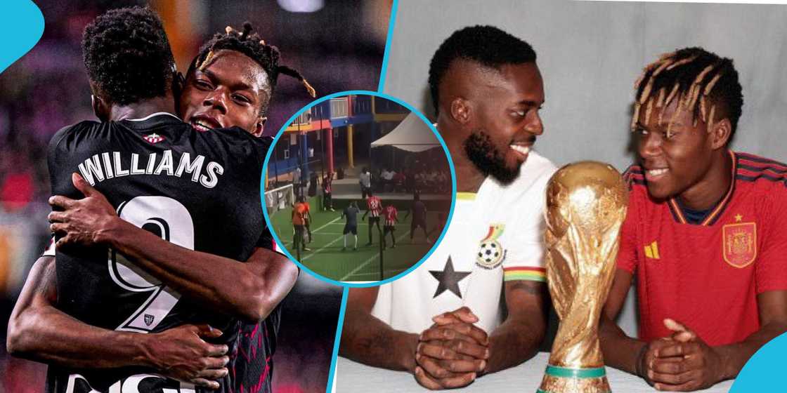 Inaki and Nico Williams's school in Ghana Inaki and Nico Williams's school in Ghana