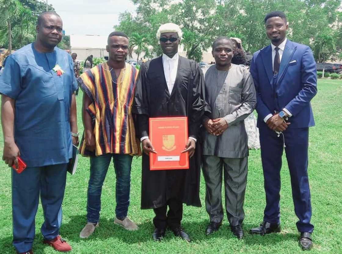 Visually Impaired Ghanaian Teacher Called to the Bar