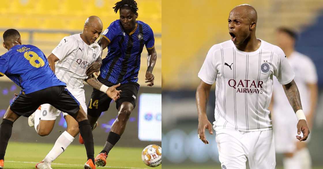 Ghana captain Andre Ayew makes Qatari Stars League debut with Al Sadd