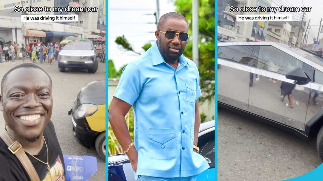 Dr Osei Kwame Despite, Tesla Cybertruck, Despite's Cybertruck, Kumasi, Adum Dr Osei Kwame Despite, Tesla Cybertruck, Despite's Cybertruck, Kumasi, Adum