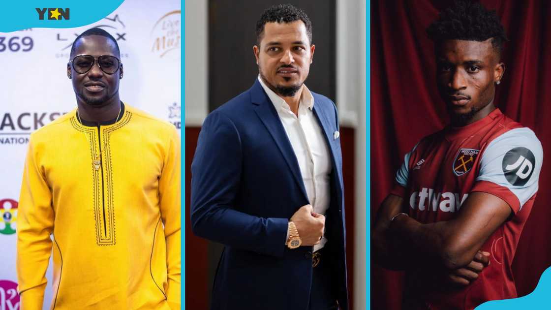 Chris Attoh, Van Vicker, and Mohammed Kudus Chris Attoh, Van Vicker, and Mohammed Kudus