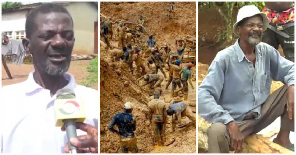 A 62-year-old cocoa farmer has rescinded his decision to convert his farm into a galamsey site A 62-year-old cocoa farmer has rescinded his decision to convert his farm into a galamsey site
