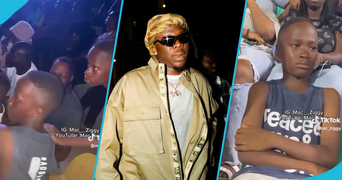 Stonebwoy and die-hard fans who are twins Stonebwoy and die-hard fans who are twins