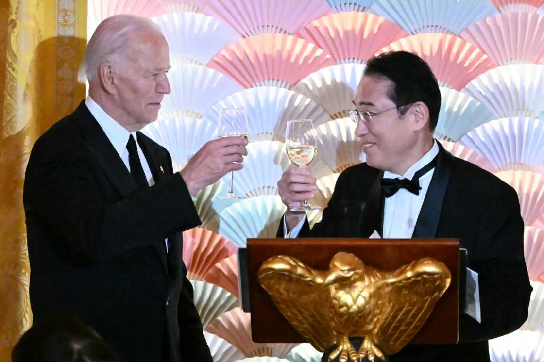 Biden and Kishida said the US and Japan were 'global leaders' in next-generation technology Biden and Kishida said the US and Japan were 'global leaders' in next-generation technology