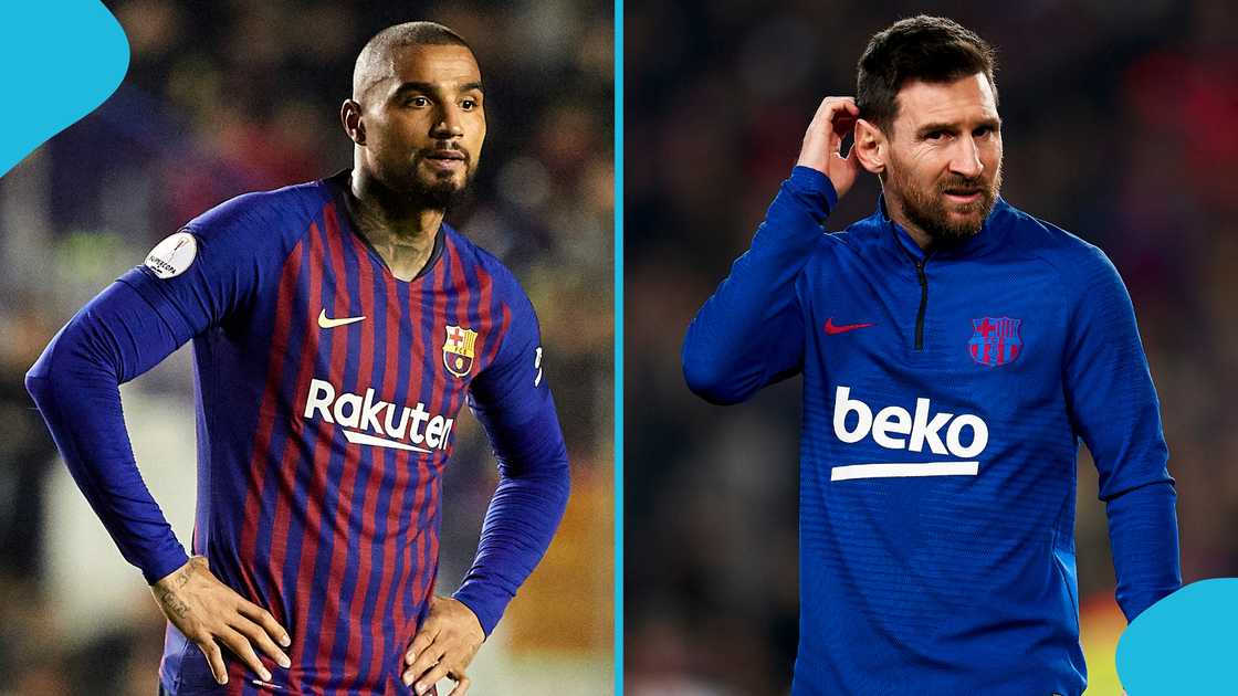 Kevin-Prince Boateng, Lionel Messi, Barcelona, Kevin-Prince Boateng joins Barcelona, Camp Nou.