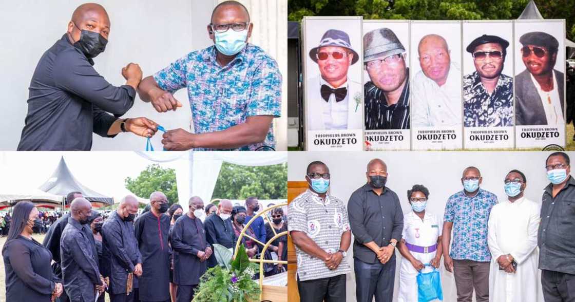 Samuel Okudzeto Ablakwa father's funeral Samuel Okudzeto Ablakwa father's funeral