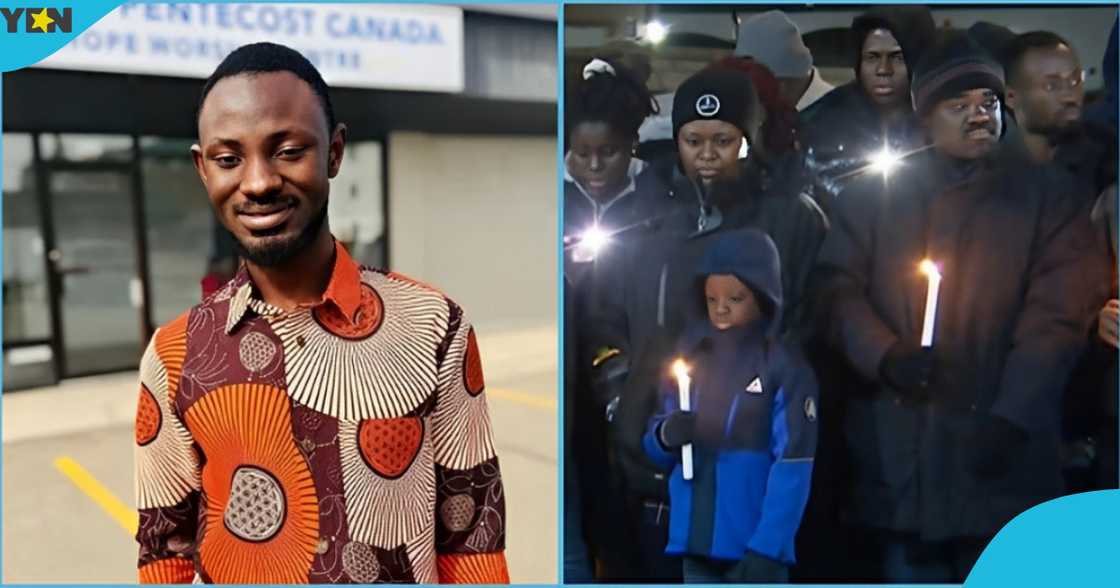 Alfred Okyere, Canada, Vigil, Students, Migrants, Ghanaian Alfred Okyere, Canada, Vigil, Students, Migrants, Ghanaian