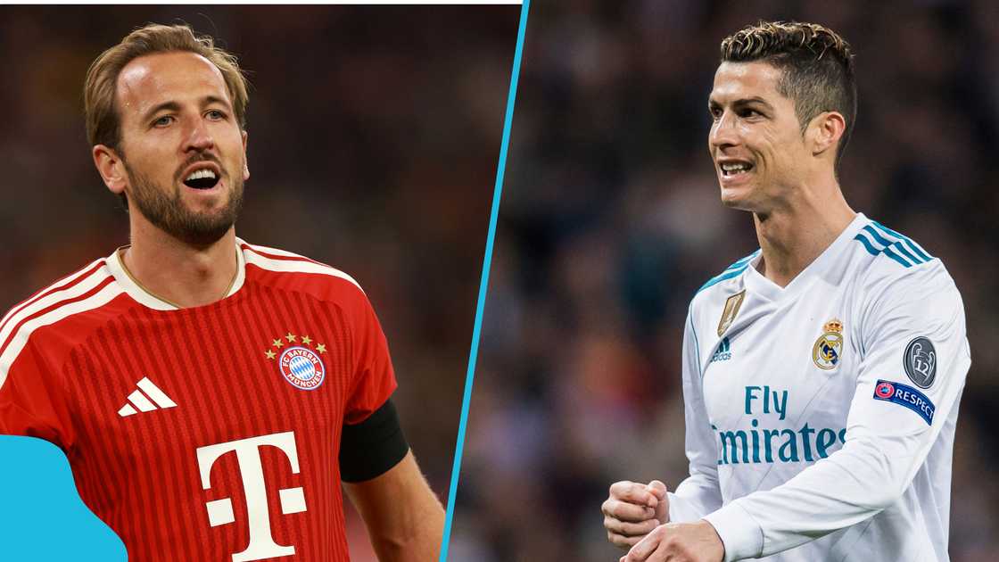 Harry Kane, Ruud van Nistelrooy, Robert Lewandowski, UEFA Champions League, Cristiano Ronaldo, Bayern Munich, Bayern beat Bodo/Glimt. Harry Kane, Ruud van Nistelrooy, Robert Lewandowski, UEFA Champions League, Cristiano Ronaldo, Bayern Munich, Bayern beat Bodo/Glimt.