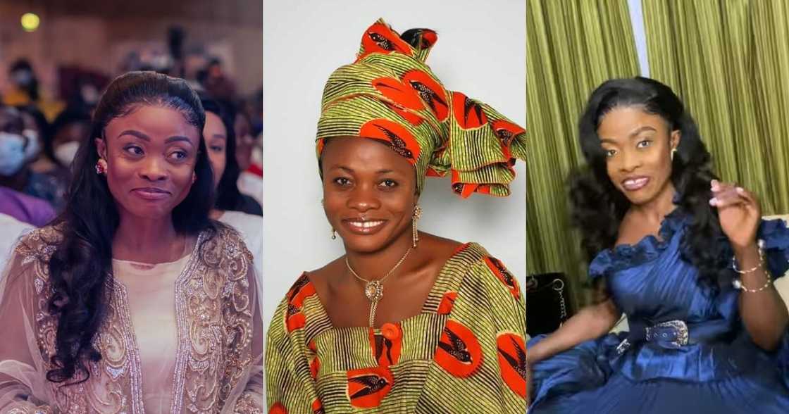 Evangelist Diana Asamoah, Diana Asamoah wears makeup, Diana Asamoah slays, Diana Asamoah's kente gown, Celebrity makeup looks, Diana Asamoah slays for christ Evangelist Diana Asamoah, Diana Asamoah wears makeup, Diana Asamoah slays, Diana Asamoah's kente gown, Celebrity makeup looks, Diana Asamoah slays for christ