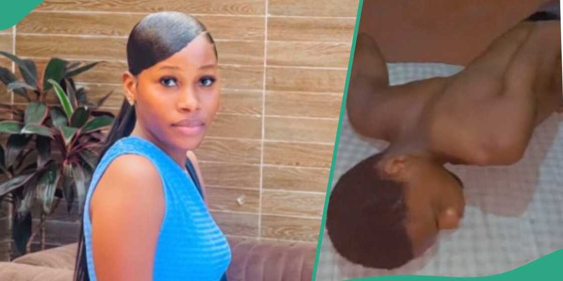 The Nigerian lady shares how brother preparing for 2024 UTME fell asleep The Nigerian lady shares how brother preparing for 2024 UTME fell asleep
